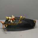 Luxury Vase [Blooming-B Series], Decorative Vase, Modern Vase, Original Exquisite Vase, Vase with Enamel Decoration (Short)