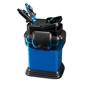 Penn-Plax Cascade All-in-One Aquarium Canister Filter – Up to 30 Gallons (115 GPH) – Cascade 500