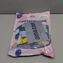 Blue Birthday Decorations, Dusty blue Sand White Confetti Foil Balloons Happy Birthday Banner Gold Butterfly Fringe Curtains, Light Blue Birthday Decorations for Boys Girls Women Men