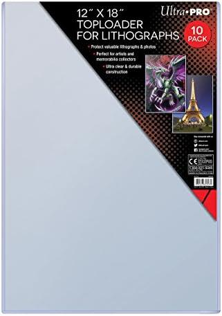 Ultra Pro 12" x 18" Protective Toploader for Lithographs (7 ct.)