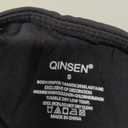 QINSEN Women's Backless Halter Tank Top Button Closure Square Neck Double Line Casual Daily Top Going Out Cami, Small