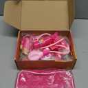 EFO SHM Doctor Kit for Kids Girls, 34 Pcs Kids Doctor Kit for Toddlers 3-5 with Medical Storage Bag & Real Stethoscope, Pretend Play Set for Boys Girls Fun Role Playing Game