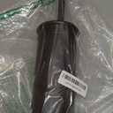 UPTRONIC Toilet Brush, Toilet Bowl Brush with Extra Long Handle Durable Bristles Toilet Scrubber and Covered Holder for Toilet Brush Set for Bathroom Cleaning (Brown, 1 Set)