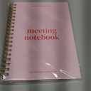 Lamare Meeting Notebook for Work Organization, Perfect Work Notebook for Note Taking, Meeting Planner and Office Supplies for Men & Women Large 