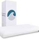 Bluewave Bedding Extra Slim Gel Memory Foam Pillow for Stomach and Back Sleepers  Thin, Flat, and Low Profile Design for Deeper Sleep (1.75Inches Height, Standard Size)