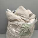 Bedsure Comforter Duvet Insert - Quilted Comforters Full Size, All Season Duvet, GentleSoft Down Alternative Bedding, with 8 Tabs, Gifts for Women/Men, Linen, Full 86 x 82 Inches