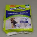 New! Hartz Comfitables Disposable Dog Diapers, Size XS 38 count, Comfortable & Secure Fit, Easy to Put On, Super Absorbent Male and Female Diaper (Extra Small)