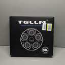 Music Boxing Machine, Interactive Punching Trainer with Boxing Gloves, Large Size Wall Mounted Electronic Boxing Target for Adults Kids, 9 Modes & 9 Speeds (Black)