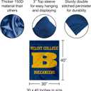 Beloit College Bucs Double Sided House Flag
