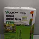 Battery Powered Backpack Sprayer 4 Gallon, VAXMAY 100 PSI Electric Graden Sprayer Works with Makita 18V Battery, Weed Yard Sprayer with Telescopic Wand, 5 Nozzles, 2.6 Ah Battery & Charger Included