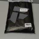 Plus Size Thigh Compression Wrap for Lymphedema & Swelling Relief, Adjustable Thigh Sleeve for Circulation & Muscle Recovery, Support for Men and Women, Black (Short, 2XL)