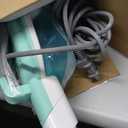 Shark Steam Mop with 2 Machine Washable Dirt Grip Pads, Removable Water Tank, Lightweight, Steam Cleaner for sealed Hard Floors, Marble, Stone, Hardwood, Tile, Laminate, White/Seafoam, S1000