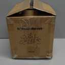 Quoowiit Ceramic Rustic Farmhouse Vase, White Distressed Flower Vase for Home Decor, Boho Decorative Vases for Centerpiece Table Decorations, Vases for Living Room Kitchen Entryway Mantle Shelf Decor