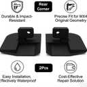 Replacement Corner for BAKFlip MX4 | Tonneau Cover Corner Bracket | Truck Bed Accessory for Secure Fit and Alignment (Rear Corner)