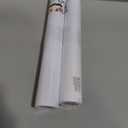 Koogel White Wrapping Paper Roll, 15" x 450"(38') Solid Color Gift Wrapping Paper for Packing Gift Wrap Parcel Wall Art Crafts Floor Covering, Set of 2