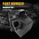 GXARTS Air Filter Housing Engine Cleaner Box 68290594AB Compatible with Jeep Cherokee 2016 2017 2018