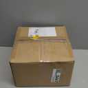 Zlepmlla Modern Semi Flush Mount Ceiling Light with Industrial Clear Hammered Glass Lampshade, Farmhouse Ceiling Lights fixtures in Satin Nickel for Hallway Kitchen Bathroom Bedroom (Silver)