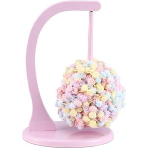 joykiss Magnetic Yarn Holder Spinner for Crocheting and Knitting – Durable Molded Plastic Yarn Organizer for Crochet Supplies and Yarn Storage, Crochet Gift for Knitting Lovers – Pastel Pink