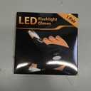 HANPURE LED Flashlight Gloves Stocking Stuffers for Adults Men Christmas Birthday Gift Idea for Dad Husband Him Boyfriend (1 Pack(with Replaceable Batteries))