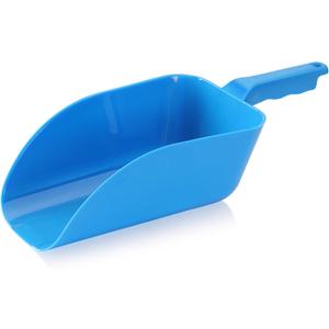 New Star Foodservice 34462 Polycarbonate Plastic Utility Ice Scoop. Blue, 64-Ounce (Blue | 64 oz)