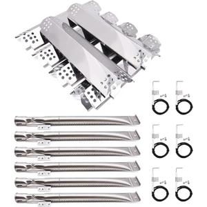 Adviace Replacement Parts for Nexgrill 720-0898 730-0898 720-0898A 720-0896CA Expert Grill 720-0969 720-0969D, Replacement 720-0898 Heat Plate Flame Tamer 720-0898 Burner 720-0898 Igniter