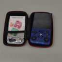 R36MAX Retro Handheld Game Console, 4.0 Inch IPS Screen, 64GB Memory, Portable Arcade Video Gaming Console Gift for Adults, Lake Blue