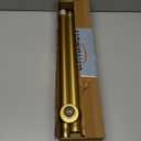 Gold Shower Curtain Rod 34-66 Inches(2.8-5.5ft) Never Rust Adjustable Shower Rod Spring Tension Non Slip No Drilling Shower Rods for Bathroom Garland Window