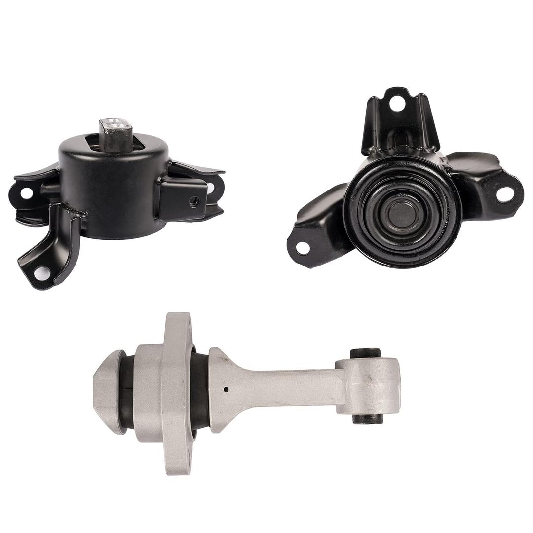 3x Engine Motor & Trans Mount Replacement for Hyundai Accent Elantra Kia Forte Rio 1.6L 1.8L 2.0L EM-7066 EM-7062 EM-7090
