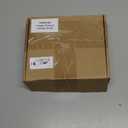 Rtteri 50 Pcs Car Essential Oil Hanging Bottle Empty Glass Diffuser Bottles Refillable Car Air Freshener Perfume Pendant Aromatherapy Fragrance Ornament Decor(Square Style)