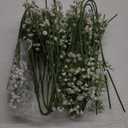Babys Breath Artificial Flowers,18 Pcs Gypsophila Real Touch Flowers for Wedding Party Home Garden Decoration White
