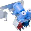 BlueStars Upgraded WR57X10051 Refrigerator Dual Inlet Water Valve - Compatible with G.E, Hotpoint & Kenmore Refrigerators - Replaces WR57X10040 AP3672839 PS901314 IMV513 WR2X10105