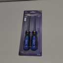 ROTATION 2-Piece Magnetic Screwdrivers Set with Nichrome tip, 1 Phillips and 1 Slotted Tips, Professional Cushion Grip Screwdriver Set with High Torque, 5 * 100mm, PH1*100mm