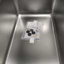 High-Sided Stainless Steel Cat Litter Box, Low Entry, Odor-Free, Non-Stick