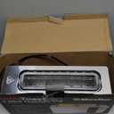 Mueller UltraToast Full Stainless Steel Toaster 2 Slice, Long Extra-Wide Slots with Removable Tray, Cancel/Defrost/Reheat Functions, 6 Browning Levels with LED Display, Housewarming Gifts New Home