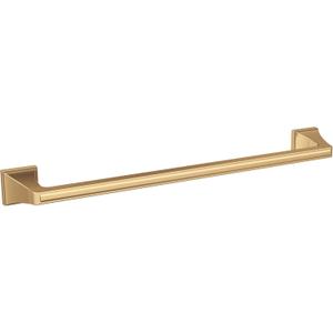 Amerock BH36023CZ | Champagne Bronze Towel Bar | 18 in (457 mm) Towel Rack | Mulholland | Bathroom Towel Holder | Bathroom Hardware | Bath Accessories (18 in. Towel Bar)