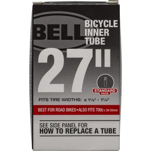 Bell Standard Bicycle Tube, 27" x 1 1/8" - 1 1/4", Schrader