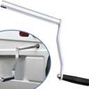 Crank Handle, Tent Camper Crank Handle Compatible with Coleman/Fleetwood Pop-up Camper, Iron Pop Up Camper Crank, 8" Camper Replacement Crank Round Mouth