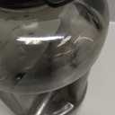 AQUAFIT 64 oz Water Bottle with Time Marker - Straw & Chug Lid - BPA Free Half Gallon Gym Water Bottle with Handle - Big Gallon Jug (Gray, 64 Ounces)