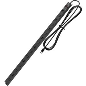 16 Outlet Surge Protector Metal Power Strip, 1800J Mountable Power Outlet, Heavy Duty Workshop Metal Power Strip for Commercial, Industrial, School and Home,15A 125V 1875W (6FT)