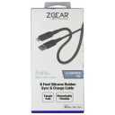 6 Foot Silicone Rubber Sync
