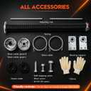 TSAP780 Ramp Door Spring Kit for 7' Wide Cargo Trailers