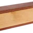 Wooden Pen Case Box Single Fountain Pen Case Empty Pen Box Pen Presentation Display Box Fountain Pen Container for Home Office Dekstop Stationery Supplies