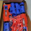 Shooting Toy Set with Hero-Style Target & 2 Cool Air Pump Launcher,Indoor Outdoor Kids Toy,Action Shooting Games,Boys Toys Age 3 4 5 6 7 8 9 10 11 12, Holiday Presents for Boy (Red)