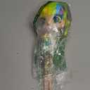 Decora Fashion Girlz Series 2 Decora Dream  11 Fabric-Costumed Posable Vinyl Doll with Extra-Long Rainbow Hair, 50+ Surprises, Puffy & Flat Removable Stickers, and Accessories