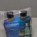 sodastream 0.5L Slim Black Carbonating Bottles (Pack of 2)