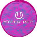 Hyper Pet Flippy Flopper 9" Flying Disc Soft Dog Toy, Floats in Water & Safe on Teeth, Pack of 1, Purple Swirl Design