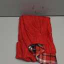 KYEESE Dog Sweater Soft Pullover Dog Sweaters for Small Dogs Girl Warm Turtleneck Small Dogs Sweater Stretchy Knitwear Cat Clothes with Gingham Patchwork Comfy Pet Coat for Fall Winter Cold Weather (Large13-19lbs, 2# Red)