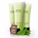 ECO AMENITIES Travel Size Conditioner - 200 PACK, 30mL, 1 oz Hotel Conditioner Bulk Supplies for Guests - Green Tea Scent Eco Conditioner, Mini Conditioner with Flip Cap, Clear Container (1 Fl Oz (Pack of 1))