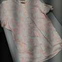 Eddie Bauer Men's Printed Baja Short-Sleeve Shirt (4XL, Lt Pink)