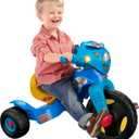 Fisher-Price Toddler Tricycle Nickelodeon PAW Patrol Lights & Sounds Trike, Toy Bike with Handlebar Grips & Storage for Outdoor Play Kids Ages 2+ Years
